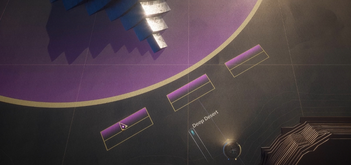 dune awakening world map